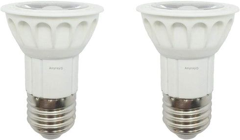 Anyray 2-LED 50-Watt Replacement Bulb for Kitchen Range Hood Bulb European Hoods Standard 5W=50W E27 Base (2-Bulbs)