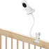 Baby Monitor Holder Compatible with VTech VM819, Flexible Baby Monitor Mount, Crib Clip Mount Without Tools or Wall Damage - White...