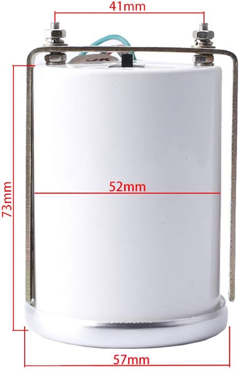 ESUPPORT Car 2" 52mm Water Temp Gauge Meter Temperature Light...