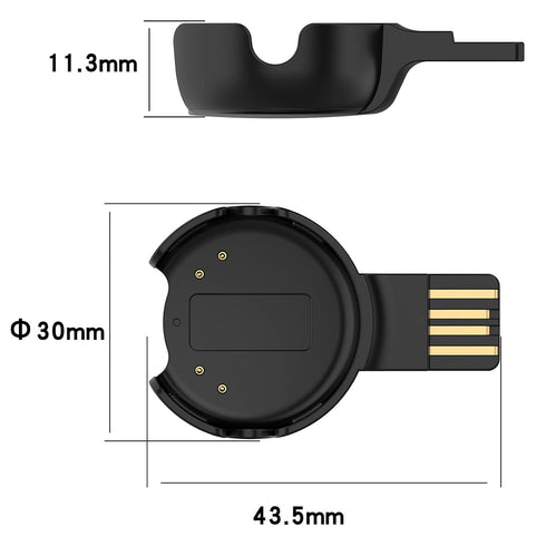 MOTONG for Polar Verity Sense USB Charging Cable Dock, Replacement USB Charger Charging Dock for Polar Verity Sense/Polar OH1......