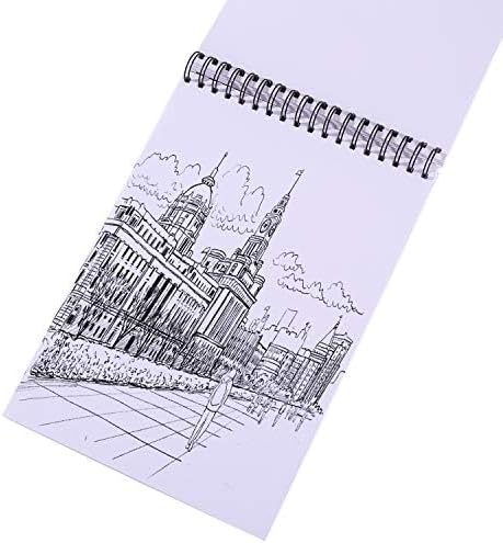 9" x 12" Sketch Book, Top Spiral Bound Sketch Pad,90-Sheets (68lb/100gsm), Acid Free Art Sketchbook Artistic Drawing Painting Writing Paper for Ar...