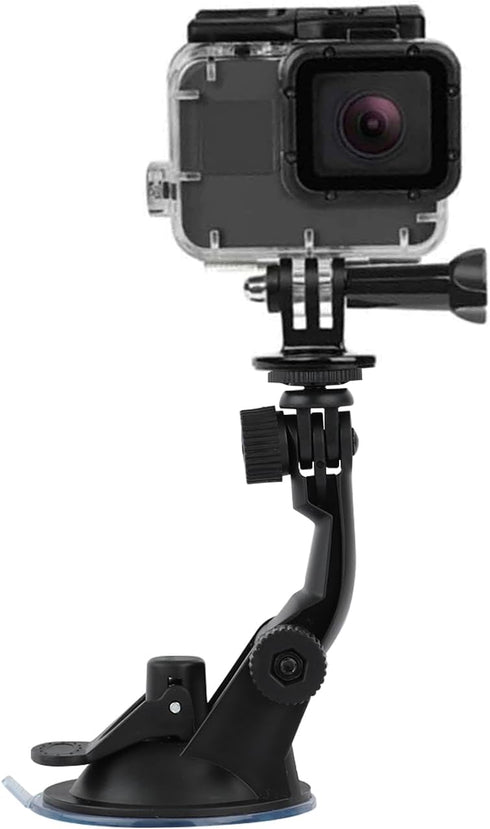 Suction Cup Mount Compatible with Gopro Hero 13 12 11 10 9 8/AKASO EK7000/Brave 4/Brave 7/V50X/Insta360 x5 x4/ODDV/DJI Osmo Action 5 Pro/Apexcam/I...