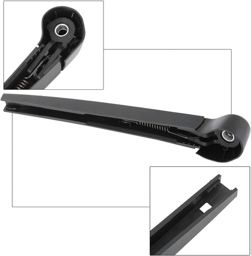X AUTOHAUX Rear Windshield Wiper Blade Arm Set for VW Golf MK6 2009-2012 - 280mm 11inch...