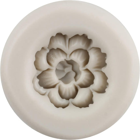 Flower Fondant Molds Cherry Blossom Cake Decorating Silicone Mold For Cake Decorating Cupcake Topper Candy Chocolate Gum Paste Polymer Clay Set Of...