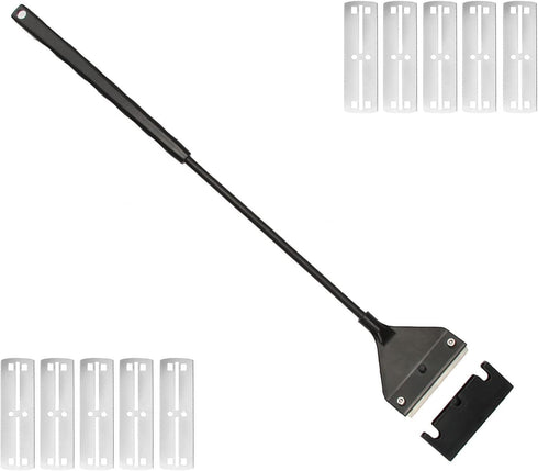 Algae Scraper for Glass Aquarium,Aquarium Razor Scraper with 10 Replaceable Blades,Aquarium Cleaning Tools....