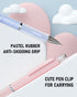 Nicpro 6PCS Pastel Mechanical Pencil Set, Cute Mechanical Pencils 0.5 mm & 0.7 mm & 0.9 mm with 360PCS HB Lead Refills, Eraser, Eraser Refill for ...