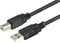 Monoprice USB 2.0 Extension Cable - USB Type-A to USB Type-B, Male to Male, Active, 28/24AWG, 49 Feet, Black...