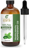 Peppermint Essential Oil - 100% Pure, Natural and Therapeutic – Premium Grade with Glass Dropper - for Aromatherapy and DIY - 4 fl. oz. (118 ML)...