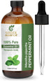 Peppermint Essential Oil - 100% Pure, Natural and Therapeutic – Premium Grade with Glass Dropper - for Aromatherapy and DIY - 4 fl. oz. (118 ML)...