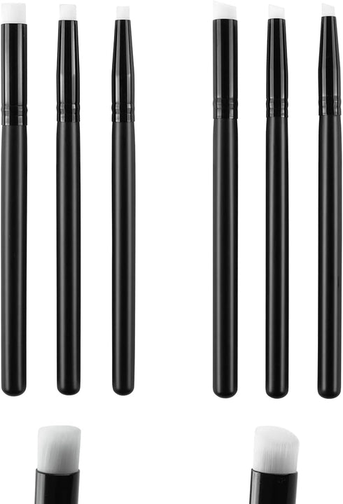 6PCS Detailed Mini Ink Blending Brushes for Card Making, 3 Models Sizes, Small Art Blending Tool for Ink Blending,Use with Stencils,Deal with Smal...