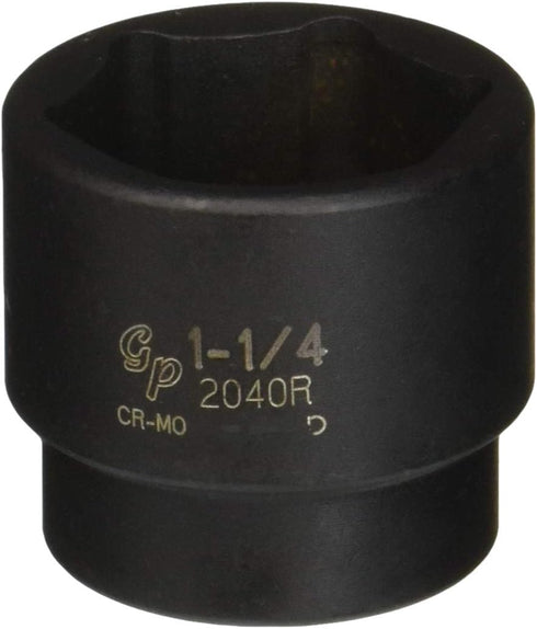 Grey Pneumatic (2040R) 1/2" Drive x 1-1/4" Standard Socket...