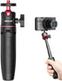 Black Mini Tripod for Camera, 1/4" Screw Universal for Sony/Canon/Nikon/Fujifilm Vlog Camera, Extendable Handheld Portable Vlogging Tripod Mount, ...