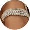 DEARMAY 5Pcs Gold/Silver Bead Ankle Bracelets for Women 14K Gold Beaded Anklets for Women Pack Stackable Link Anklets Set Layered Cute Summer Beac...