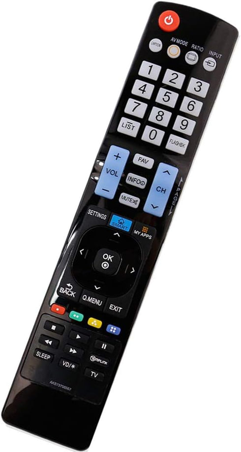 New AKB73756567 Remote Control Replaced for LG TVs Model #: AGF76692626...