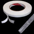 DGQ Sticky Fabric Tape 1/2 Inch x 164 Feet Double-Sided Tape Clear Sticky Tape Strong Adhesive Cloth Tape No Sewing, Gluing, or Ironing, Alteratio...
