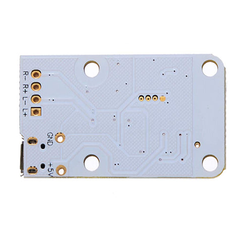 HiLetgo 2pcs PAM8403 3W+3W Wireless Bluetooth 4.0 Module Micro USB Power Supply 2x3W Bluetooth 4.0 Audio Receiver Digital AMP Amplifier Board Blue...