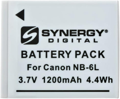 Synergy Digital Camera Battery, Compatible with Minolta MND20 Digital Camera, (li-ion, 3.7V, 1200 mAh) Ultra High Capacity, Replacement for Canon ...