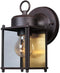 Designers Fountain 1161-RP Porch Outdoor Wall Lantern Sconce, 8in H, Rust Patina...