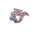 1 Piece Brooch Female Korean Version of Simple Fashion Fox Brooch, Sweater Coat Cardigan Accessories Pin Clothing Accessories...