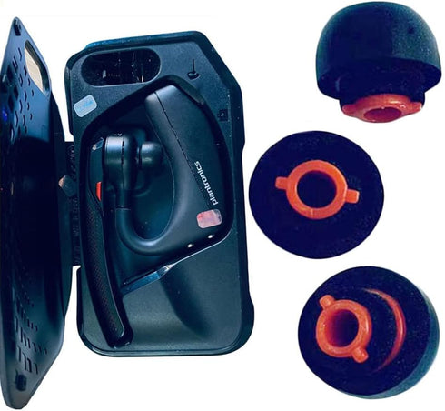 Zotech 3 Pcs Memory Foam Eartips Ear Buds Replacement Earphone Ear Tips for Plantronics Voyager 5200 & Voyager Legend Headset (S/M/L)...