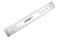 Benchmark Tools 106616 6” Rigid Woodworking Ruler with End Grads Satin Chrome Finish 1/8th and 1/16th Grads Hardened Stainless Steel...