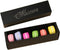 Macaron Box, Chocolate Container, Cookie Holder, Hold 6 Macarons 10 Packs Gift Boxes without Macaron ?Black?...