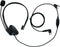 2 Pin Motorola Ear Pieces Noise Cancelling Earpiece Headphone Overhead Headset for Motorola walkie Talkie 2 Way Radio Cls1110 Cls1410 Cp200 etc......