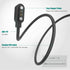 Compatible with TUYOMA Smartwatch Charger, Lamshaw Magnetic USB Charging Cable Replacement Charger Cable Compatible with TUYOMA LW76 1.91" Smart W...