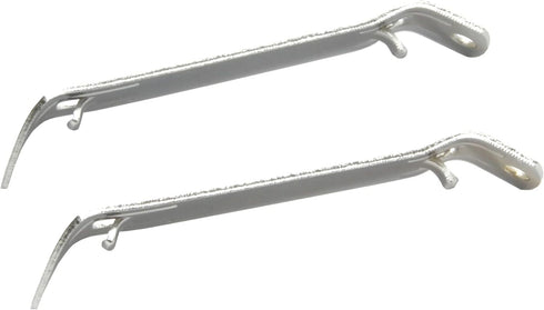 Chef Craft Select Durable Plated Iron Bottle Opener, 4.5 inches in length 2 piece set, Gray...