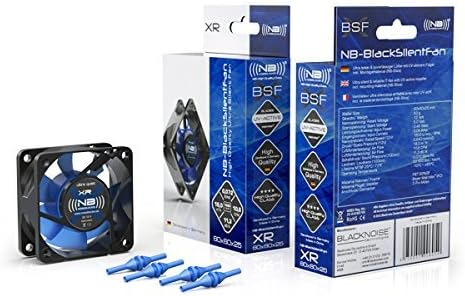 Noiseblocker NB-BlackSilentFan XR-2 60mm Silent Fan, 2200RPM, 14.7dBA, 5.5" x 2.36" x 0.98"...