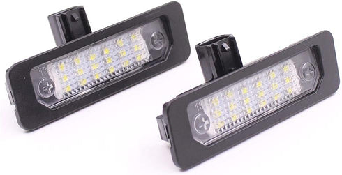 Xinctai 2PCS LED Rear Number License Plate Light Lamp For Ford Mustang Focus Fusion Flex Mercury sable milan Lincoln MKS MKT MKX MKZ OEM 8T5Z13550...