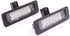 Xinctai 2PCS LED Rear Number License Plate Light Lamp For Ford Mustang Focus Fusion Flex Mercury sable milan Lincoln MKS MKT MKX MKZ OEM 8T5Z13550...