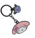 My Melody & Kuromi Galentines Enamel Filled Keychains (Set of Two)...