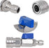 High Pressure Washer Ball Valve Kit - Stainless Steel Ball Valve?3/8" Quick Connect Fittings, 4500 PSI Power Washer Hose Accessories...