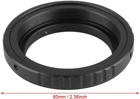 Pomya Telescope Connecter Ring for Camera, Aluminum Alloy M48*0.75 Mount Adapter Ring Telescope Eyepiece Lens for Nikon/Camera(M48-AI)...