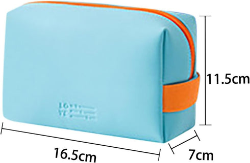 Makeup Bag Pouch Travel Cosmetic Bag, Travel Toiletry Bag Make Up Bags Organizer Cute Makeup Brushes Storage Bag Case Travel Essentials Toiletries...