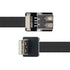xiwai 2m Up Angled USB 2.0 Type-A Male to Female Extension Data Flat Slim FPC Cable for FPV & Disk & Scanner & Printer...