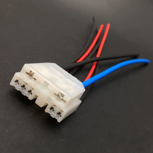 New HVAC Blower Fan Switch Plug Connector Pigtail Compatible with Toyota Truck 4Runner Tacoma Rav4...