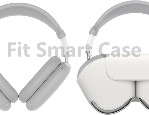 Silicone Case Cover for AirPods Max, Ear Pad Case Cover/Ear Cups Cover/Headband Cover for AirPods Max Headphones, Anti-Scratch Accessories Soft Si...