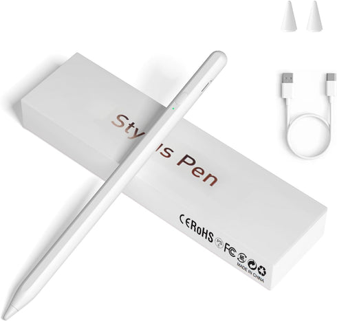 Stylus Pens for Touch Screens, Universal Fine Point iPad Pencil with Magnetic Adsorption Compatible with iPhone/iPad/Samsung/Android/Tablet & Othe...