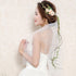 Bueer Flower Wreath Headband Crown Floral Garland Boho for Festival Wedding with Veil, Medium...