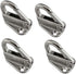 Spring Snap Attach Rope Hook, Stainless Steel 316 Fender Spring Hook Fending Hook Marine Clothes Boat Hardware Accessories (2)...