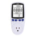 YICHENG Electrical Usage Monitor,Watt Meter,Power Meter,Wattage Meter,Energy Voltage amp Meter Tester with,Overload Protection,7 Modes Display(Whi...