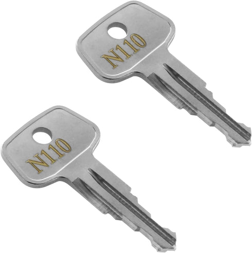 Key for Thule Key Replacement,for Roof Racks, Carriers, Crossbars Key etc,(Codes N110)...