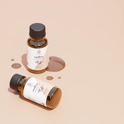 Coffee Essential Oil - Premium Grade 100% Undiluted Essential Oil | for Aromatherapy, Soaps, Lotions, & Candles | Vegan & Cruelty Free (1 Fl Oz)...