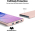 GOOSPERY Liquid Silicone Case for Samsung Galaxy S10 (2019) 6.1 inch Jelly Rubber Bumper Case with Soft Microfiber Lining - Pink Sand...