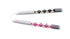 Flossers Dental Floss - Floss for Braces - Flossers Threaders Tool - Brace Floss Picks - Gum Flossing Picks - Dental Flossers for Teeth (Pink Argy...