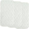 BlueSnail Quilted Thicker Waterproof Changing Pad Liners,3 Count(White)...