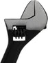 4" Mini Size Adjustable Spanner, 4 inch Black Tiny Wrench Repair Hand Tool, Jaw Capacity 0~14mm...