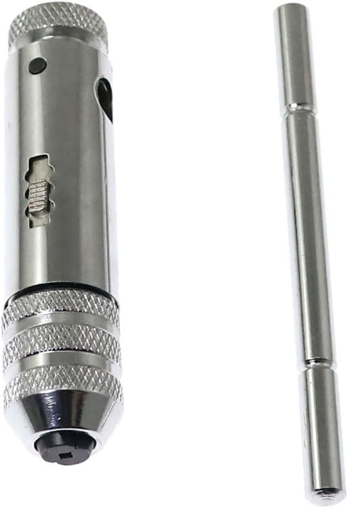 1Set M3 M8 T Handle Tap Wrench Adjustable Ratchet Hand Tap Wrench for Holding Taps, Drills, Reamers, Small Tools...